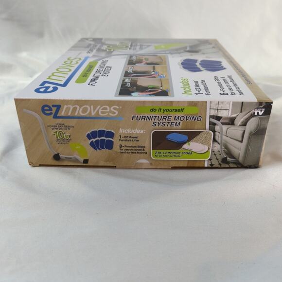 Ez Moves DIY Furniture Moving System Furniture Lifter with 8 Slides NEW SEALED - Picture 6 of 8
